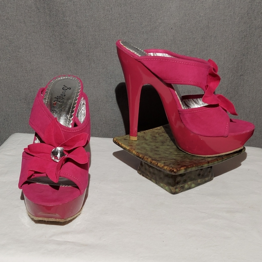 NWOT Sugar House 6 inch Platform Heels SZ 8